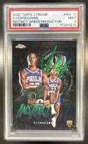 VJ Edgecombe #INS-13 Rookie Card 2025-26 Topps Chrome Basketball Instinct