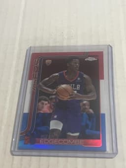 VJ Edgecombe #LG-13 Rookie Card 2025-26 Topps Chrome Basketball Lets Go