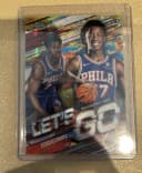 VJ Edgecombe #LG-13 Rookie Card 2025-26 Topps Chrome Basketball Lets Go