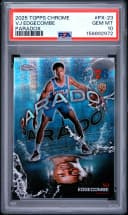 VJ Edgecombe #PX-23 Rookie Card 2025-26 Topps Chrome Basketball Paradox