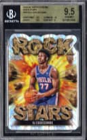 VJ Edgecombe #RS-18 Rookie Card 2025-26 Topps Chrome Basketball Rock Stars