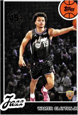 Walter Clayton Jr. #80BK-64 2025-26 Topps 1980-81 Topps Basketball
