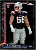 Will Campbell #379 Rookie Card 2025 Topps Chrome Football