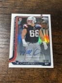 Will Campbell #RA-WC Rookie Card 2025 Topps Chrome Football Rookies Autograph Variation
