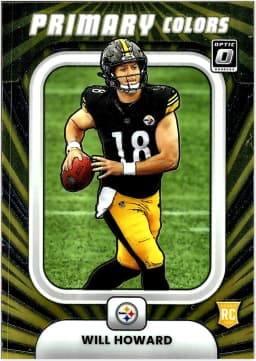 Will Howard #13 2025 Donruss Optic Rookie Primary Colors