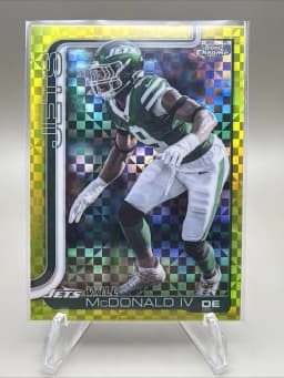 Will McDonald IV #241 2025 Topps Chrome Football