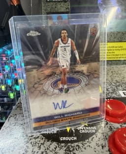 Will Richard #TAUR2-WIR Rookie Card 2025-26 Topps Chrome Basketball Topps Autograph Issue Rookies 2