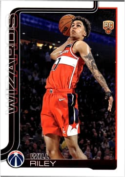 Will Riley #221 Rookie Card 2025-26 Topps