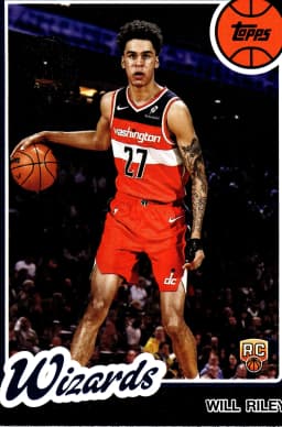 Will Riley #80BK-67 2025-26 Topps 1980-81 Topps Basketball