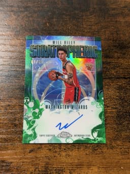 Will Riley #SMR-WR Rookie Card 2025-26 Topps Chrome Basketball Stratospheric Signatures Rookies