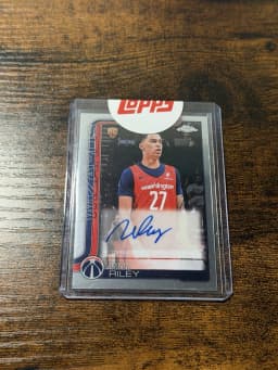Will Riley #TCAR-WR Rookie Card 2025-26 Topps Chrome Basketball Topps Chrome Autographs Rookies