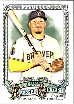 William Contreras #113 2025 Topps Allen & Ginter