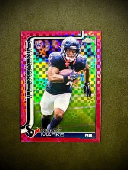 Woody Marks #372 Rookie Card 2025 Topps Chrome Football