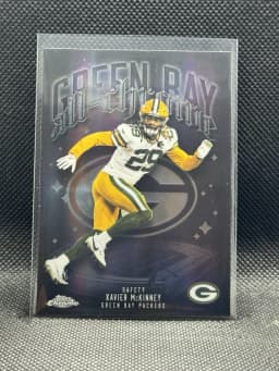 Xavier McKinney #ACT-24 2025 Topps Chrome Football All Chrome Team