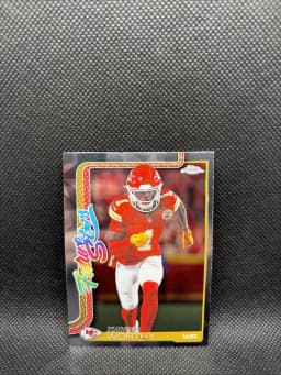 Xavier Worthy #FS-5 2025 Topps Chrome Football Future Stars