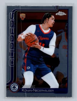 Yanic Konan-Niederhäuser #280 Rookie Card 2025-26 Topps Chrome Basketball