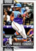 Yanquiel Fernández #116 Rookie Card 2026 Topps Series 1