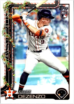Zach Dezenzo #H162 Rookie Card 2025 Topps Holiday