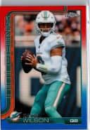 Zach Wilson #189 2025 Topps Chrome Football