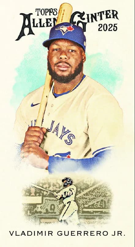 2025 Topps Allen and Ginter Baseball checklist card preview